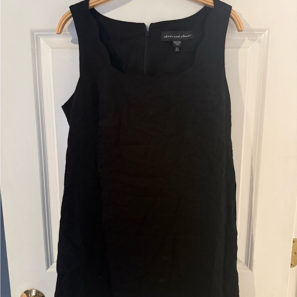 Women's Black Sleeveless dress